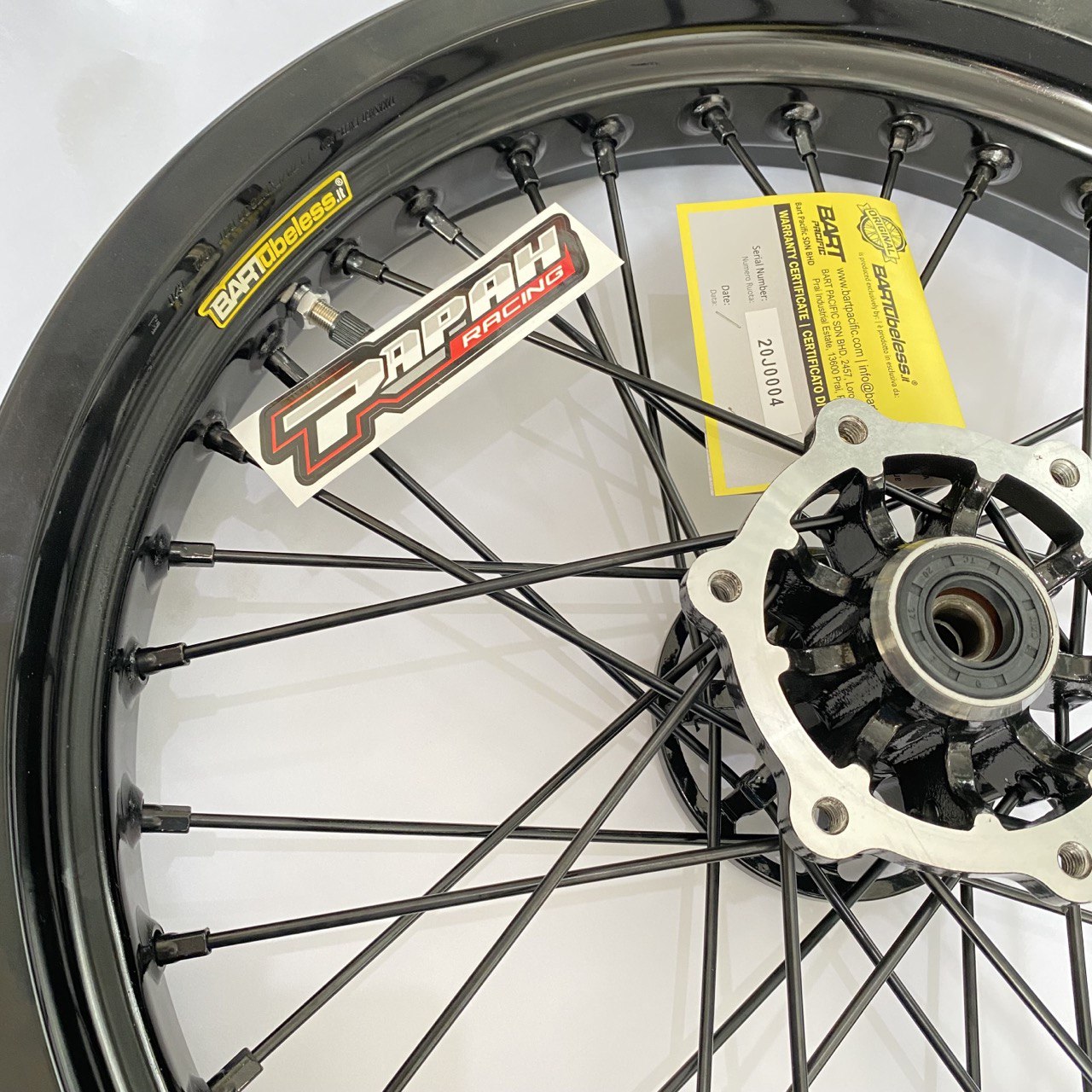 VELG EXCEL TAKASAGO ASIA TUBELES 300X350 RING 17 KLX