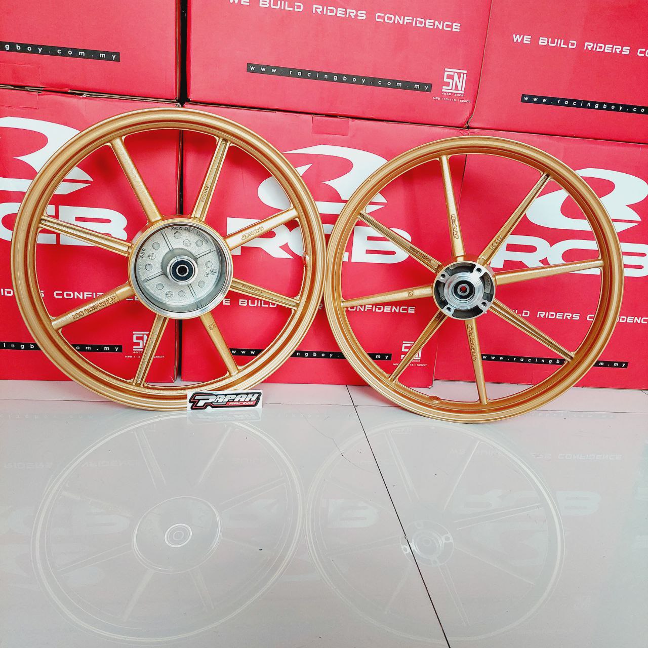VELG RCB 811 YAMAHA JUPITER GOLD 140-160 RING 17