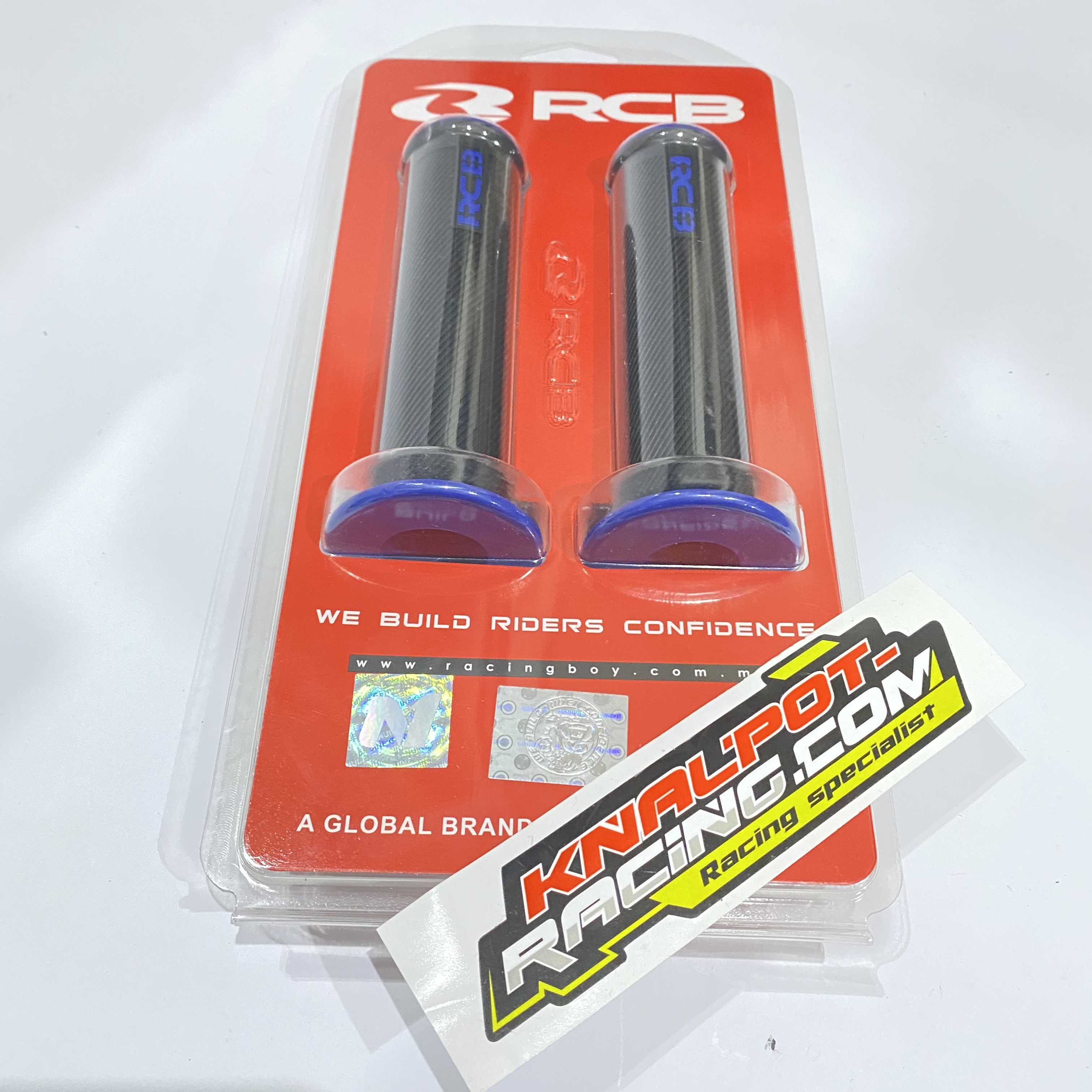 HANDGRIP GRIP RCB H66 RUBBER BIRU ( BLUE )