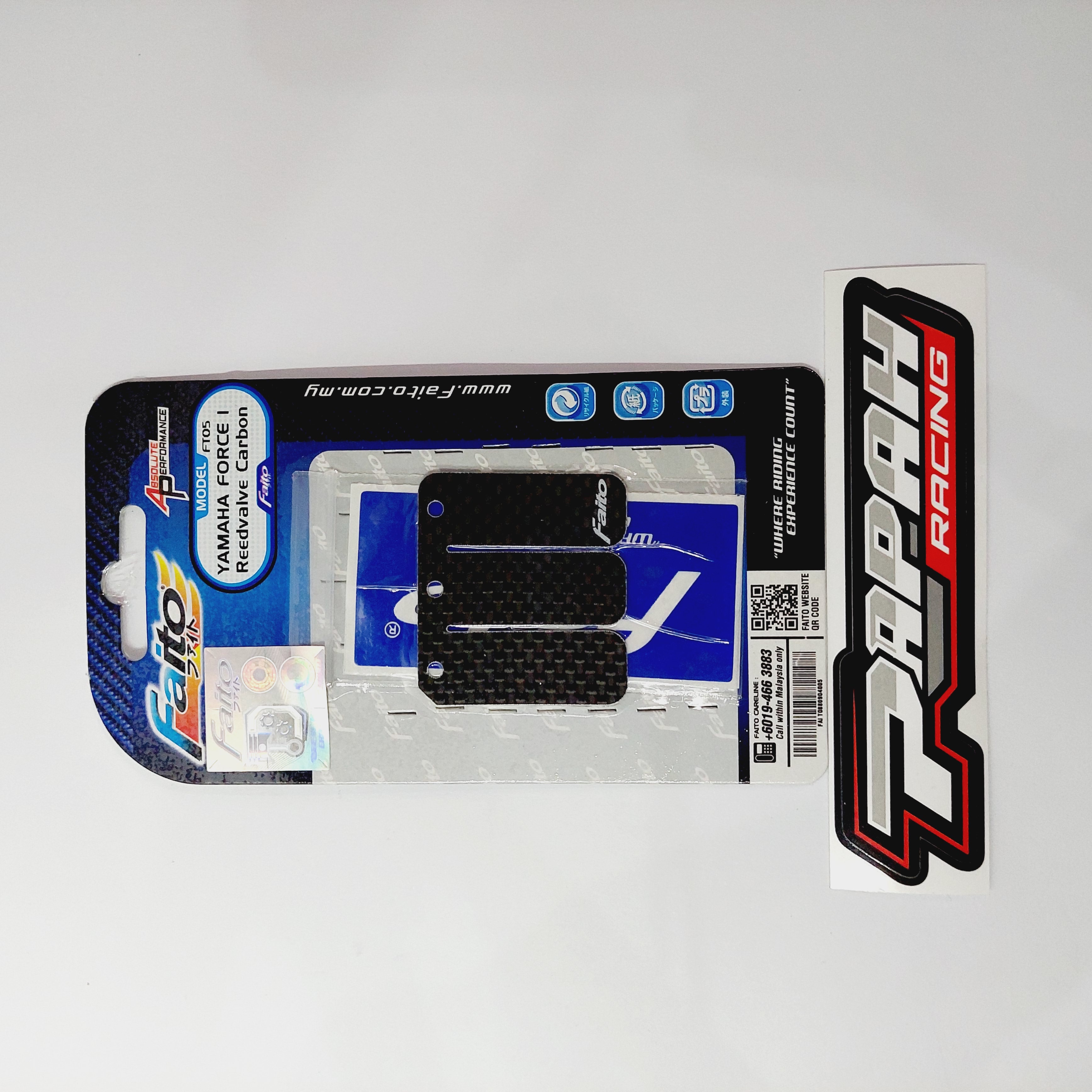 DAUN MEMBRAN KARBON FAITO YAMAHA FIZR FORCE1