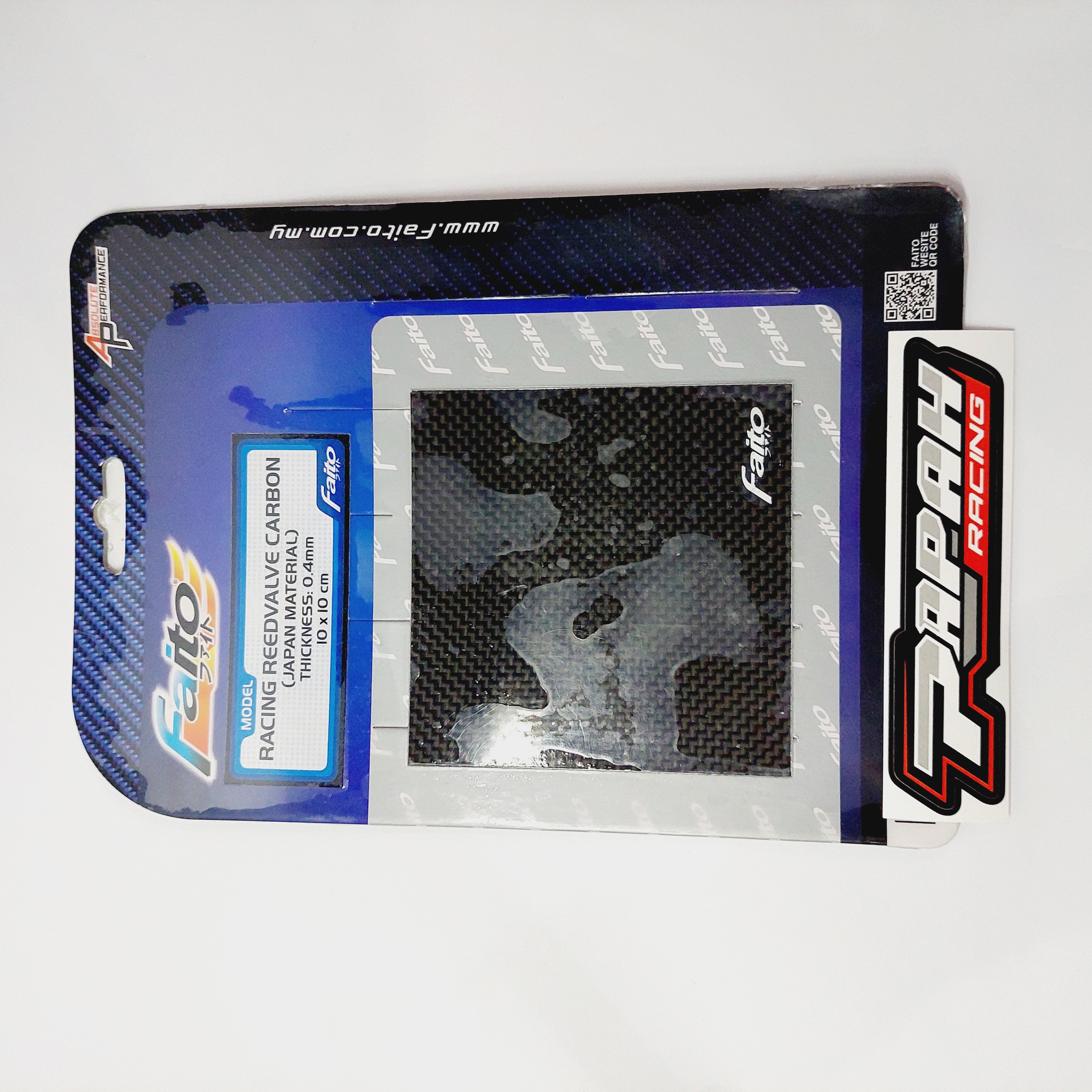 DAUN MEMBRAN KARBON FAITO LEMBARAN 10X10CM