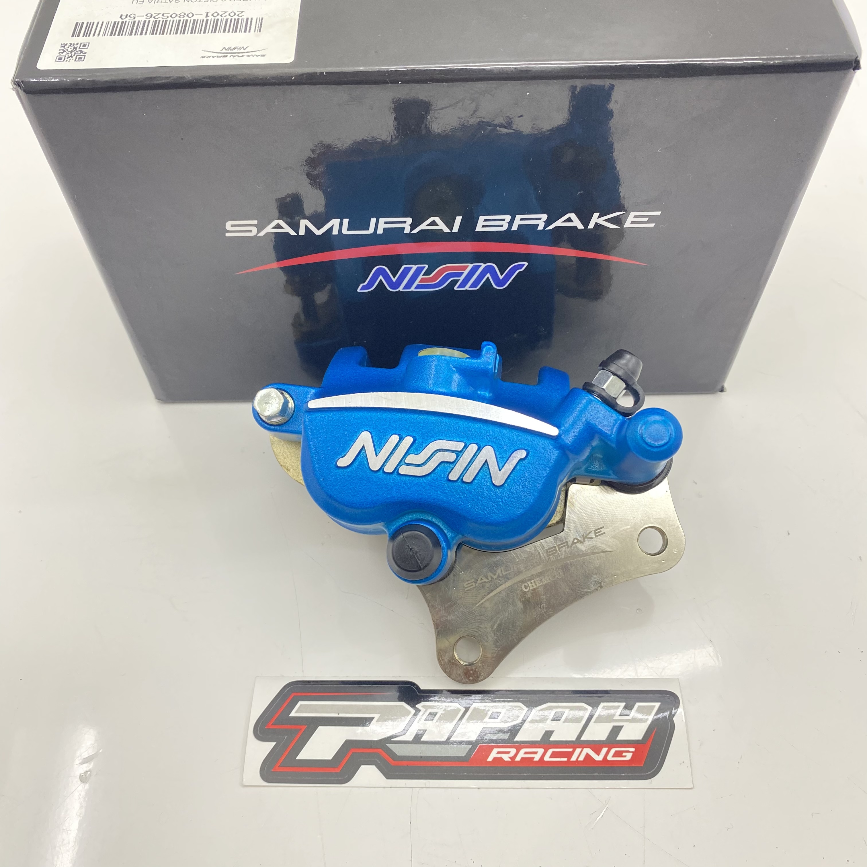 CALIPER KALIPER NISSIN SAMURAI 2P SATRIA FU /NINJA BLUE BIRU