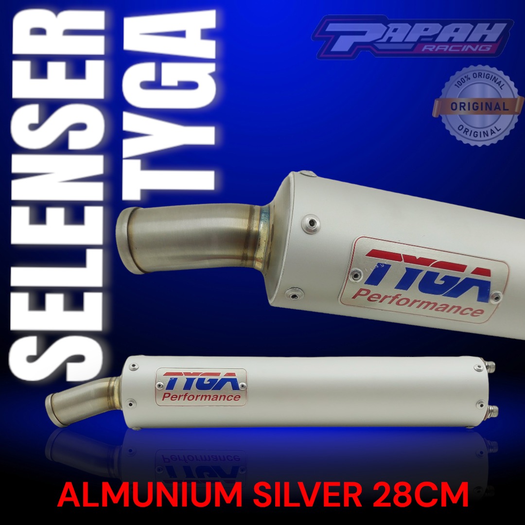 SELENSER TYGA 2T ALMUNIUM SILVER 28CM