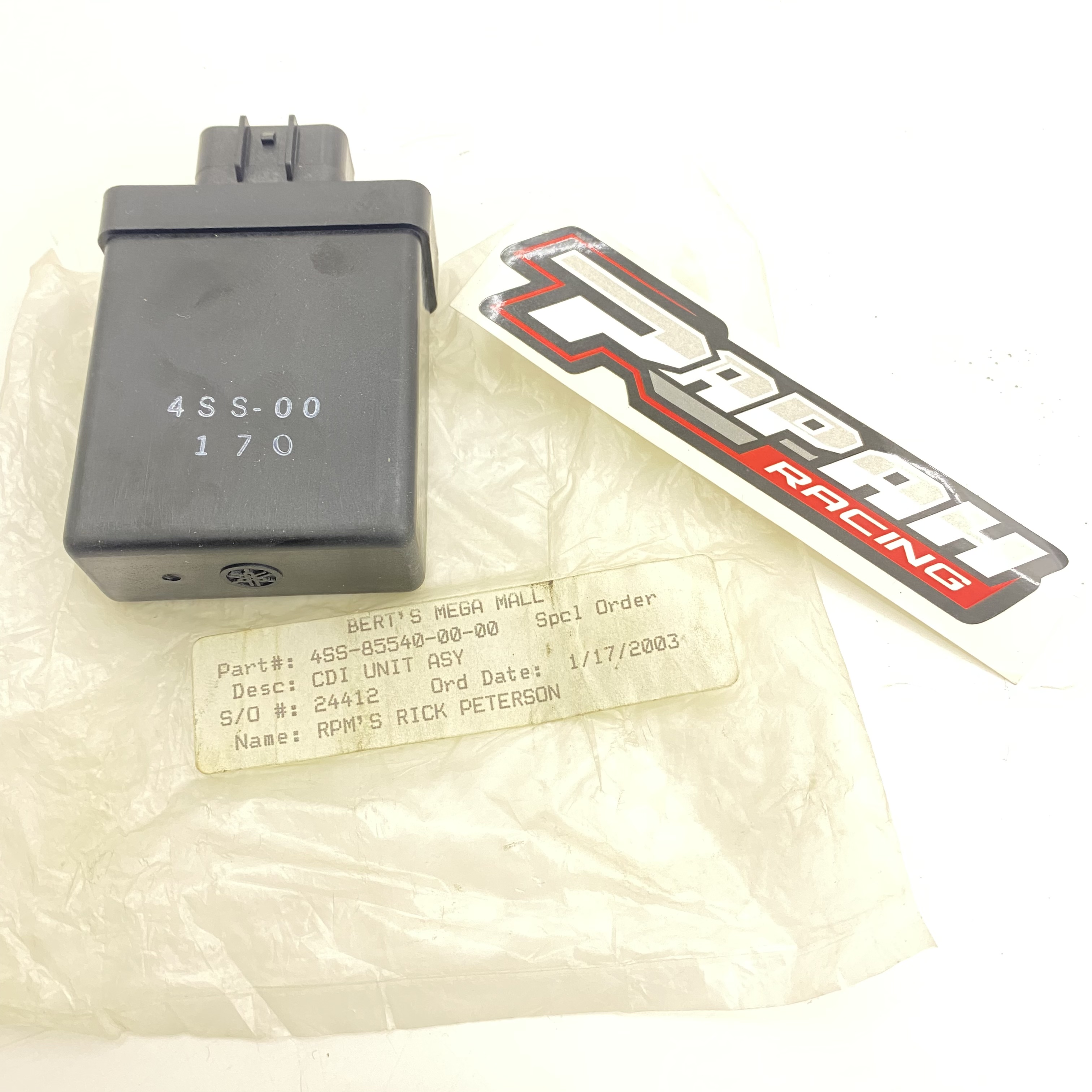 CDI YAMAHA YZ125 KODE 4SS 1996