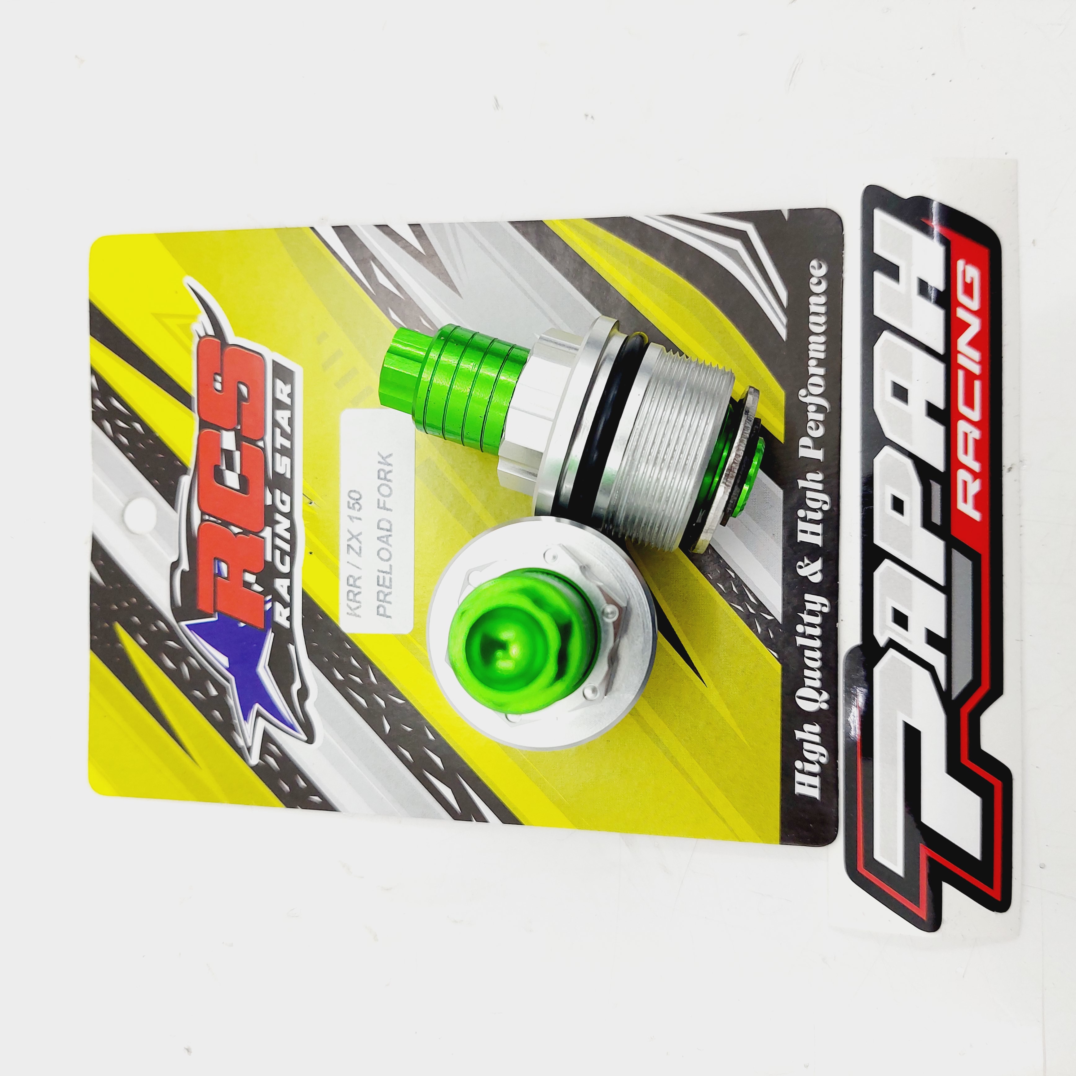 PRELOAD RCS KRR150 HIJAU SILVER