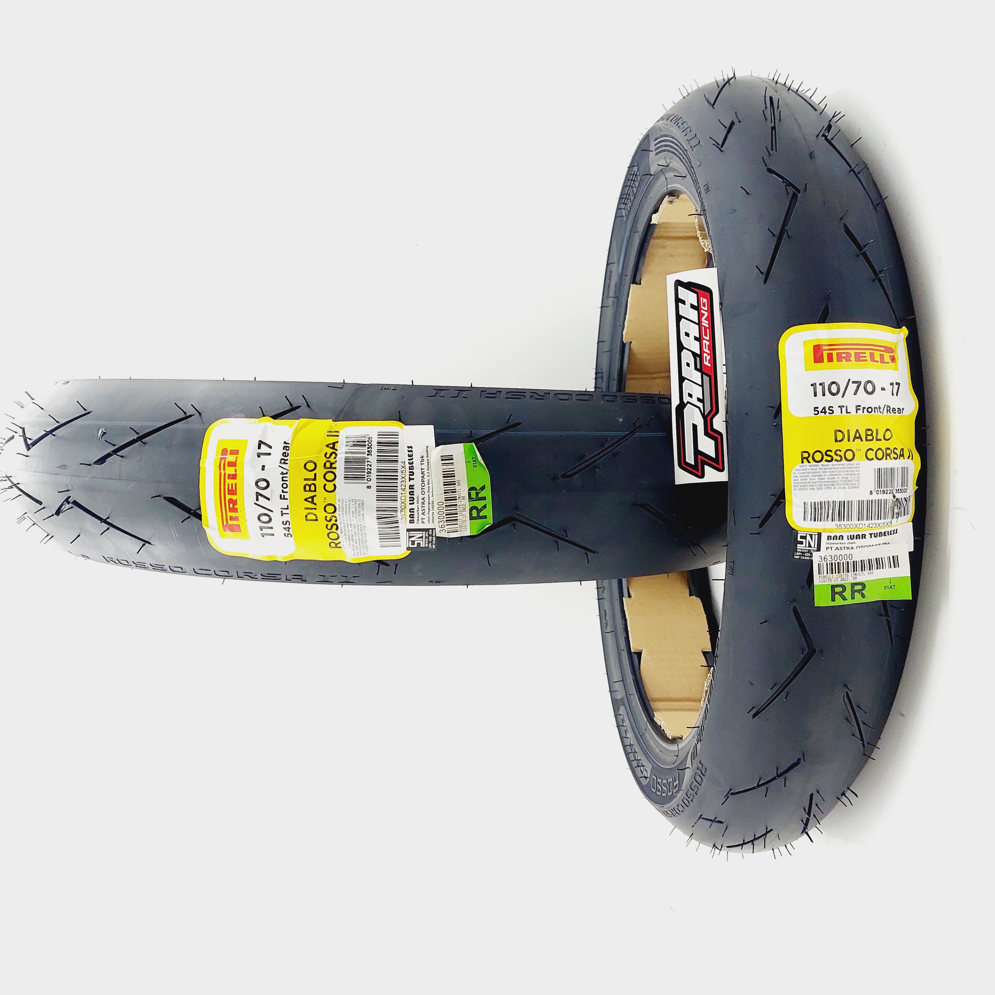 BAN PIRELLI DIABLO ROSSO CORSA II 110/70-17