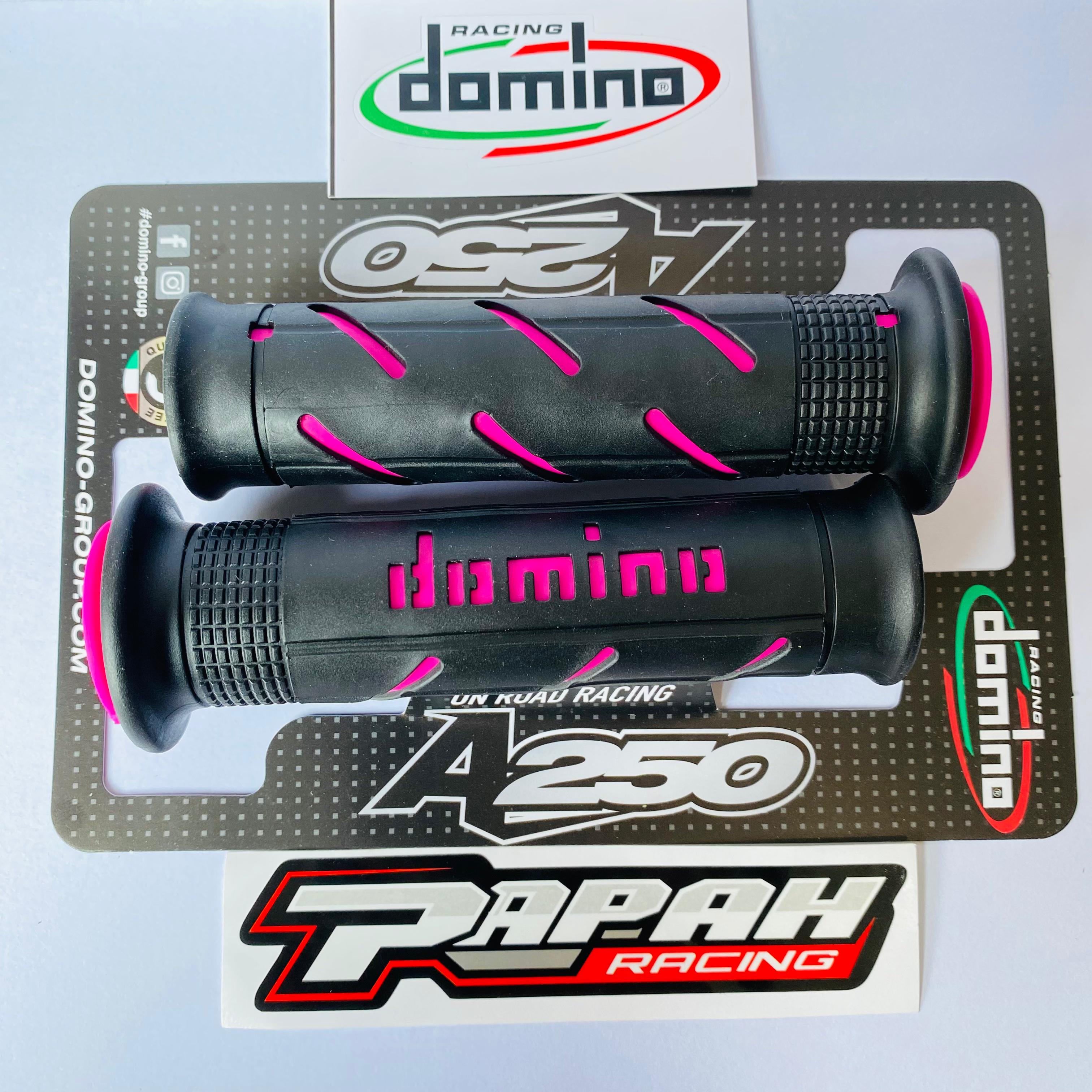 HANDGRIP GRIP DOMINO SUPER SOFT GRIPS BLACK PINK
