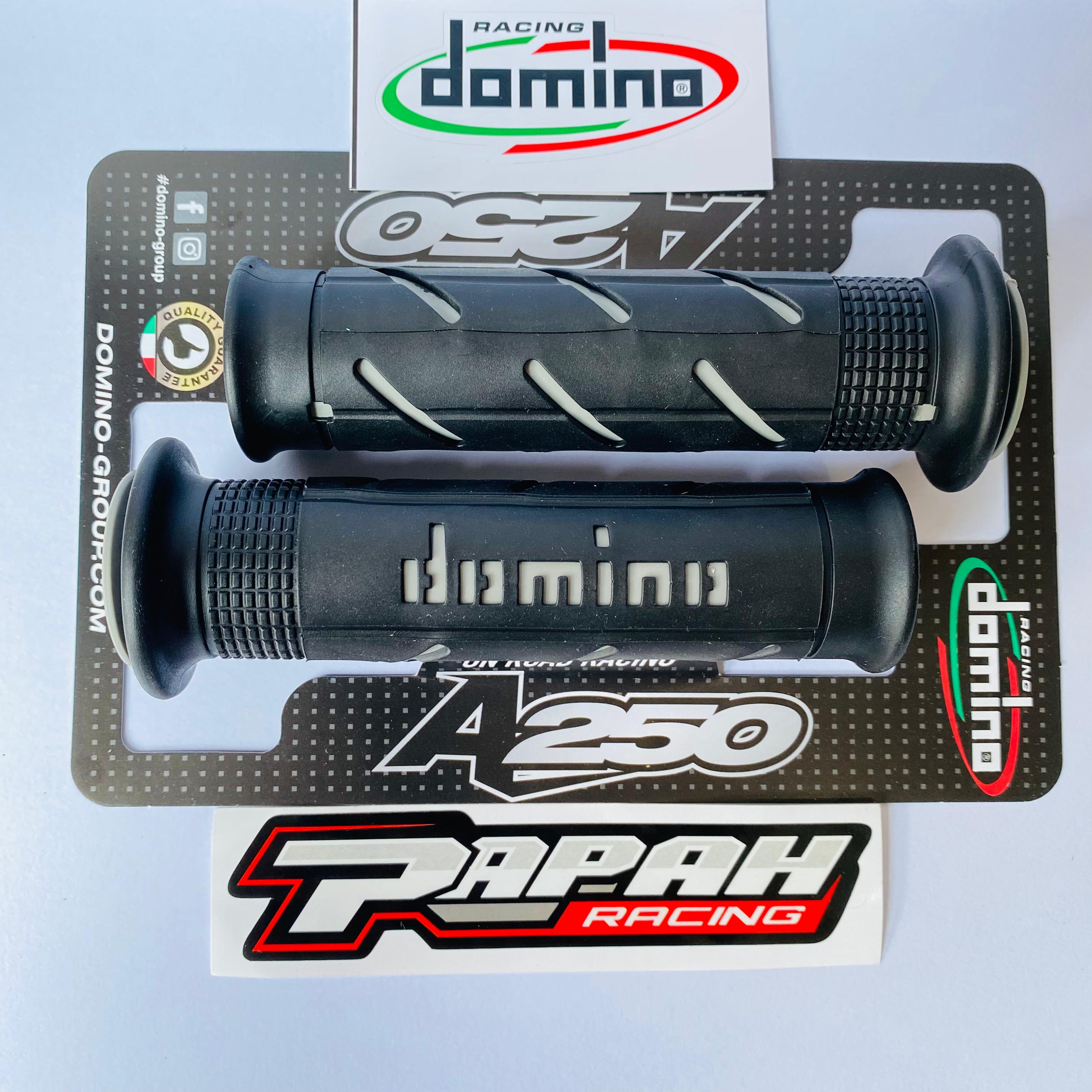 HANDGRIP GRIP DOMINO SUPER SOFT GRIPS BLACK GREY