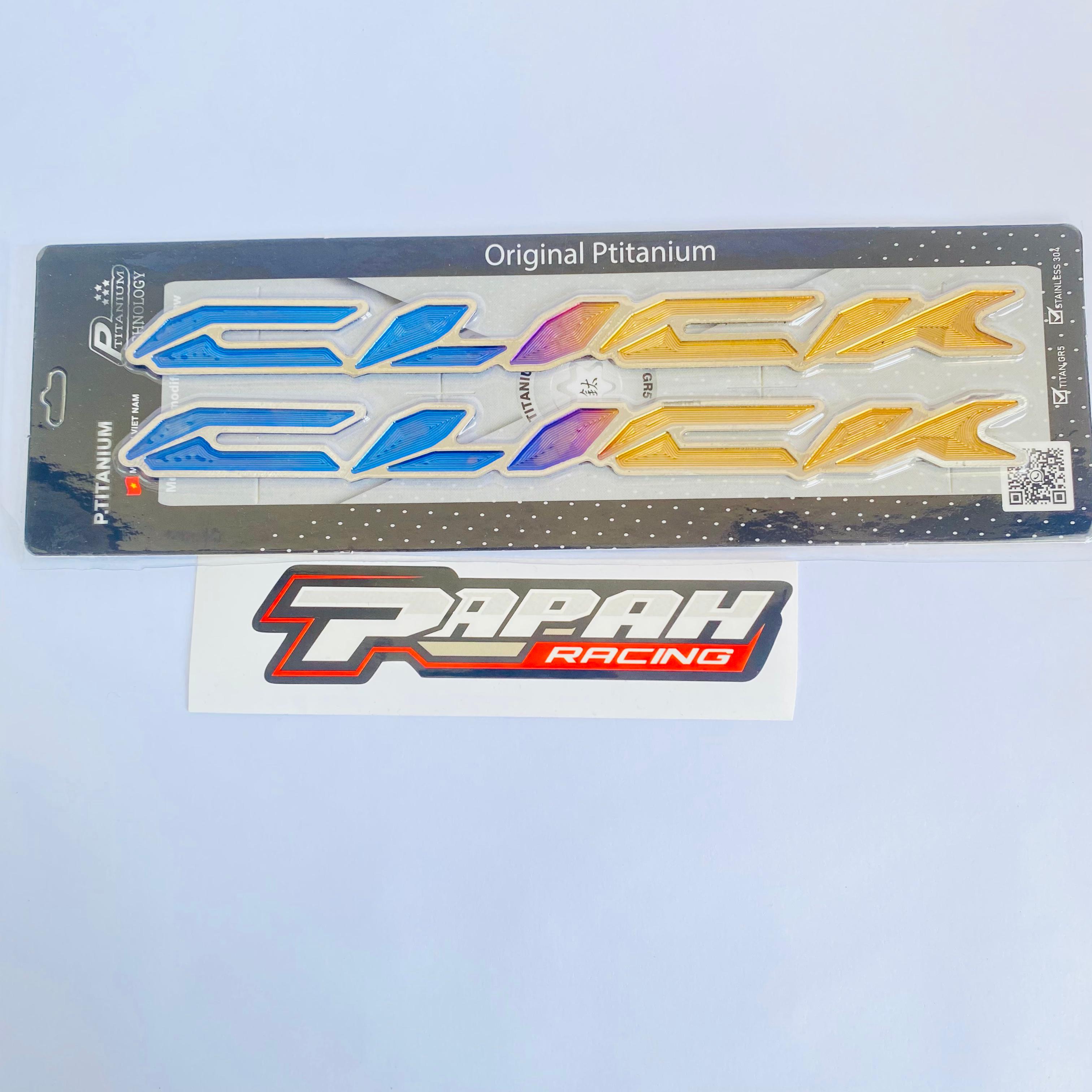 EMBLEM TITANIUM CLICK GR5 PTITANIUM