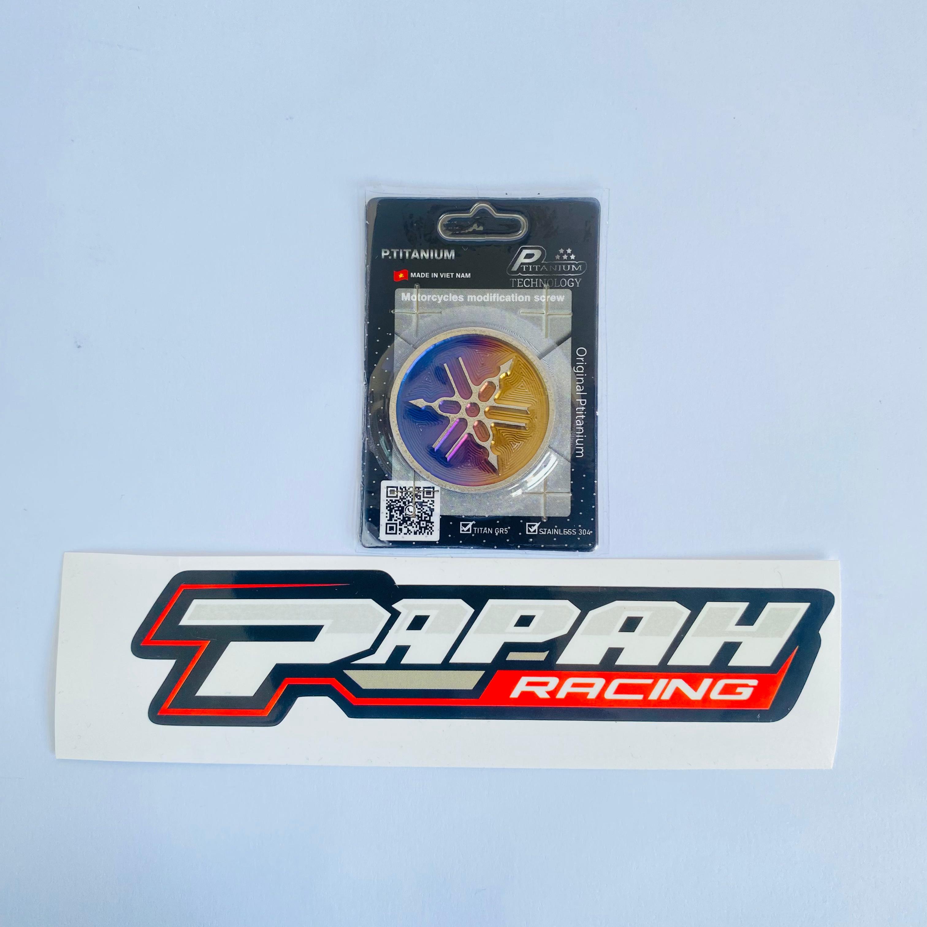 EMBLEM YAMAHA 2.8MM GR5 PTITANIUM