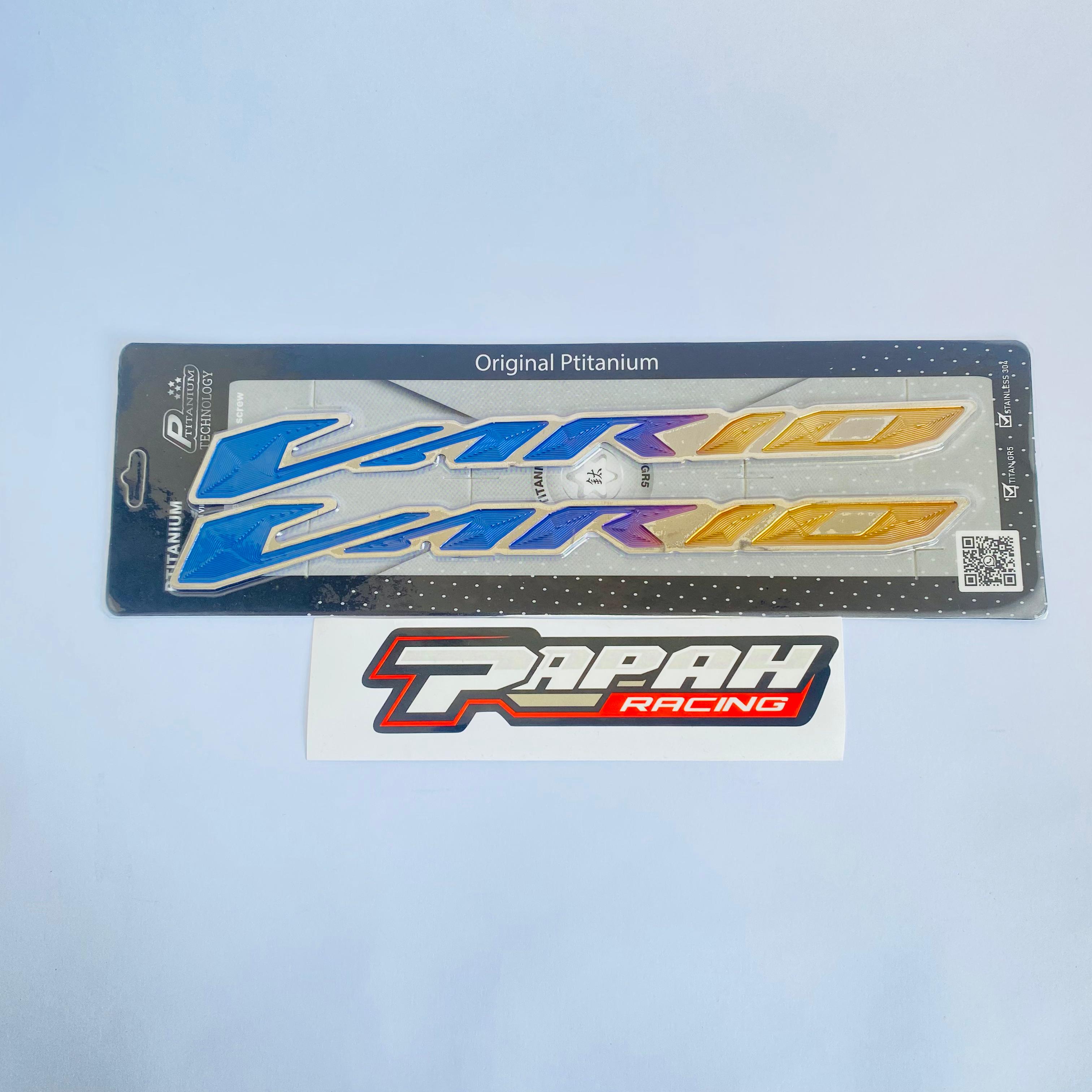 EMBLEM VARIO TITANIUM GR5 PTITANIUM