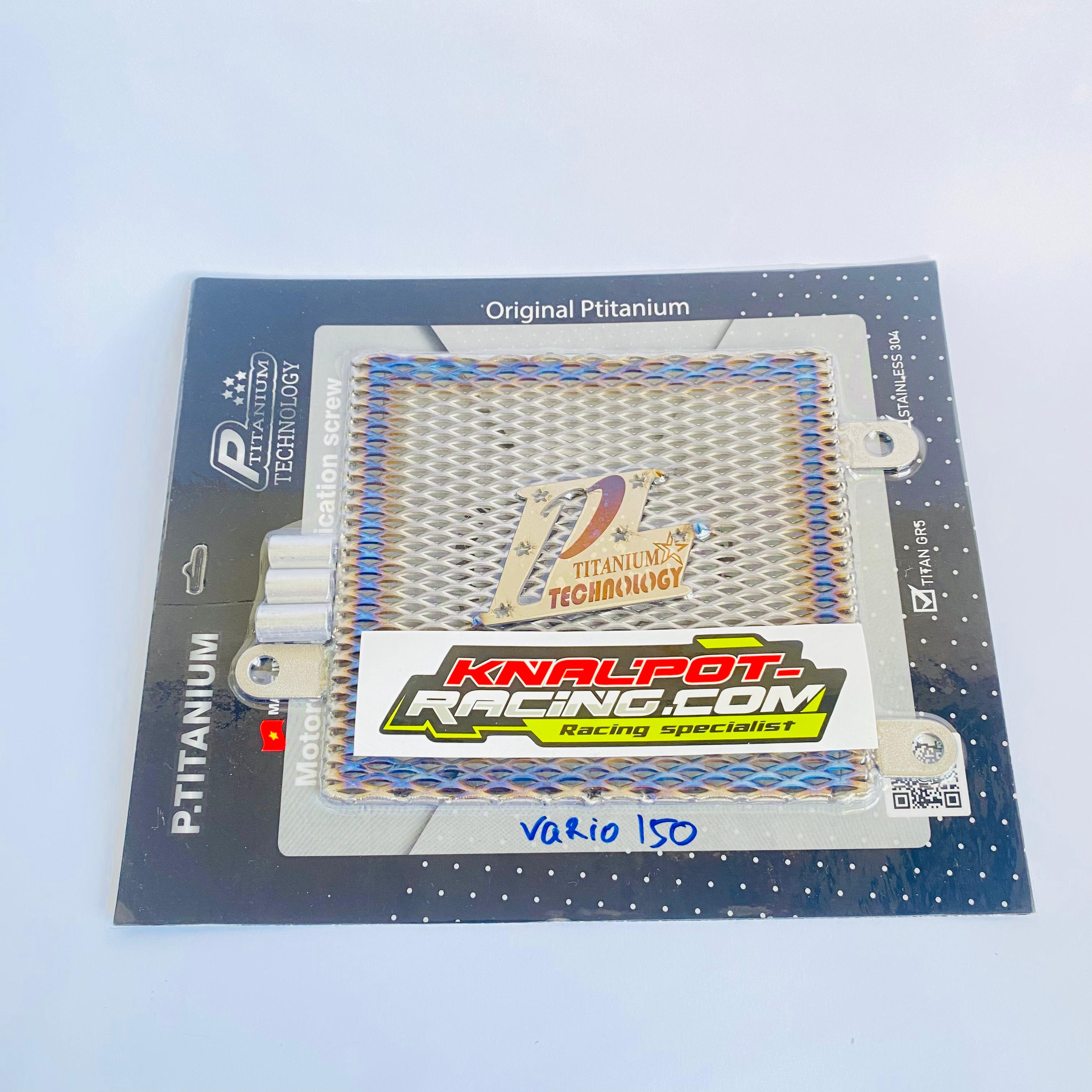 RADIATOR VARIO 150 &160 TITANIUM GR5 PTITANIUM