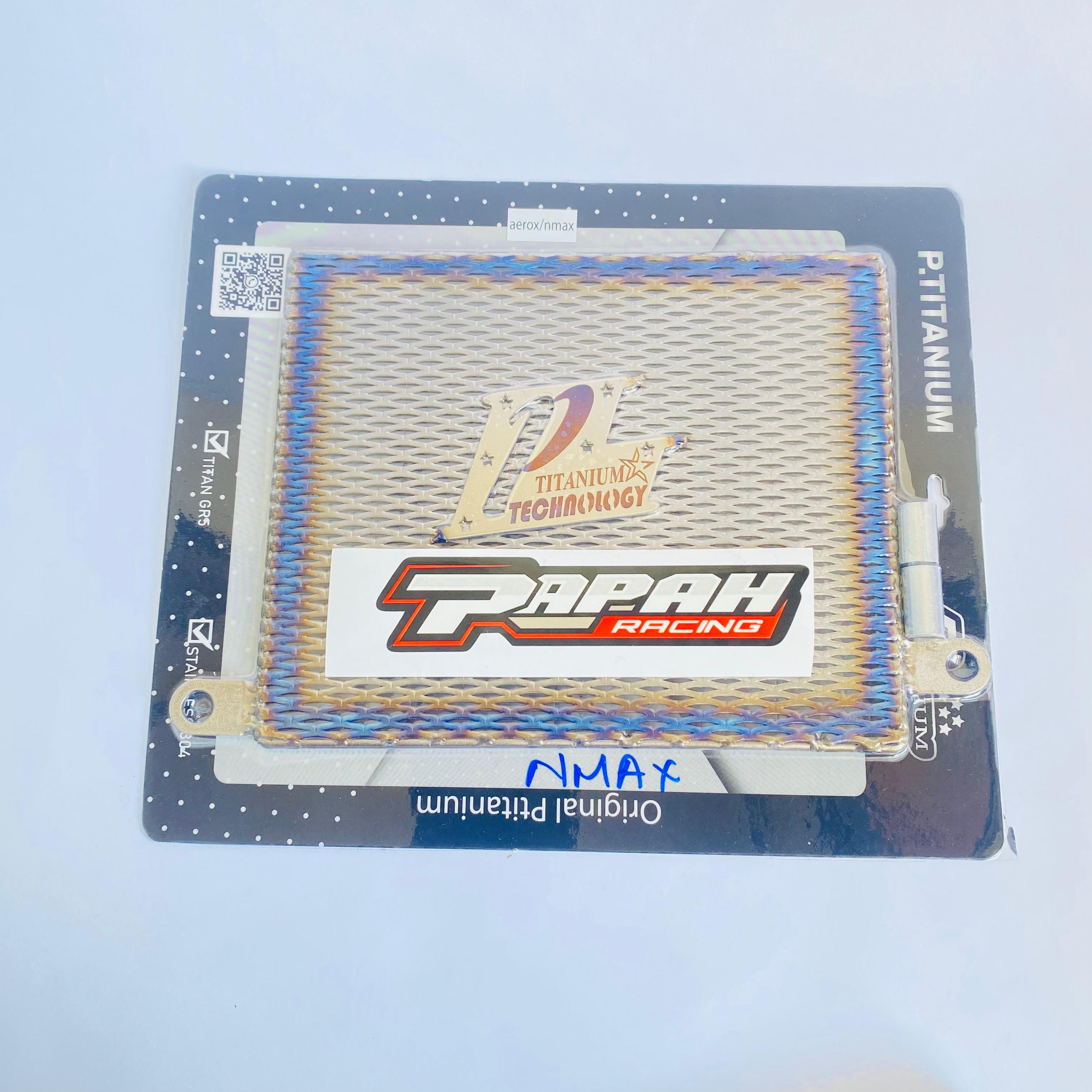 COVER RADIATOR AEROX NMAX TITANIUM GR5 PTITANIUM