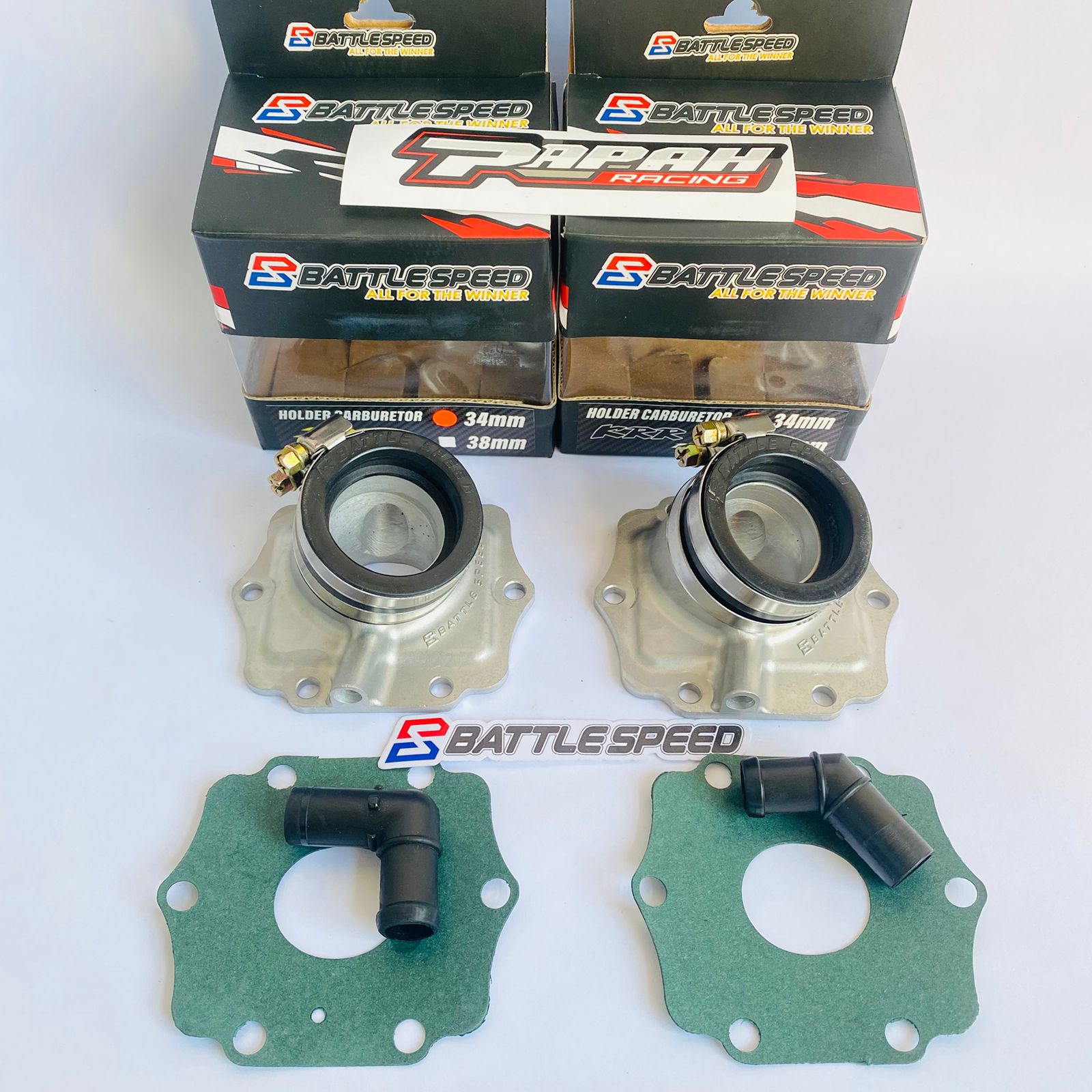 INTAKE MANIPOL NINJA R/SS 34MM BATTLESPEED