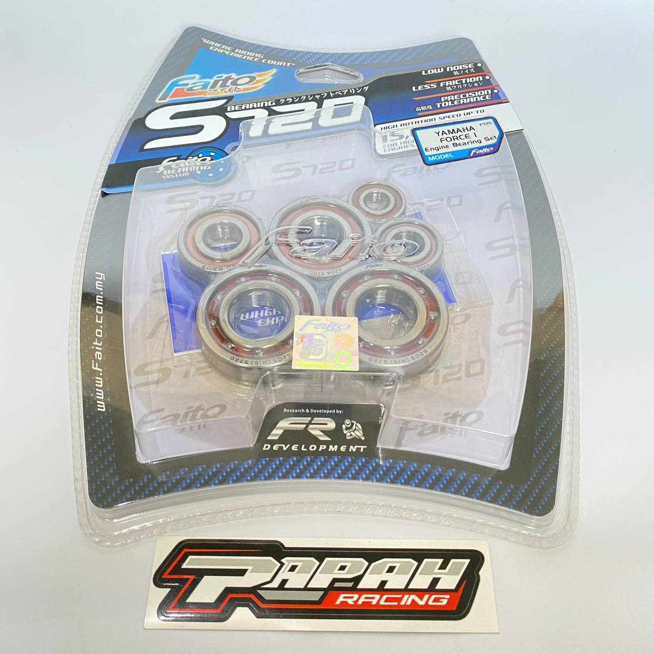 BEARING ENGINE SET FAITO YAMAHA FIZR FORCE1 S720